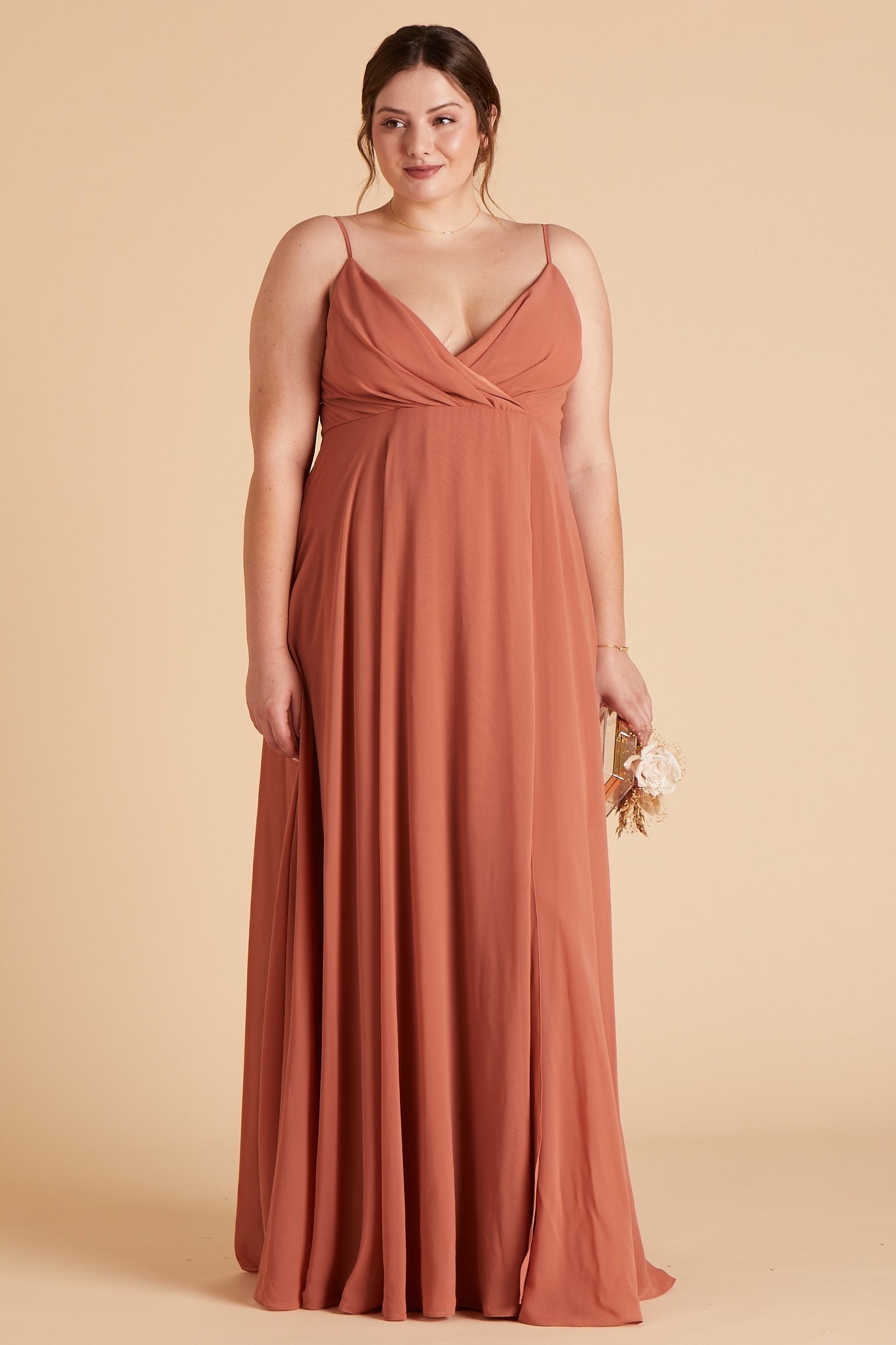 Kaia Dress - Terracotta