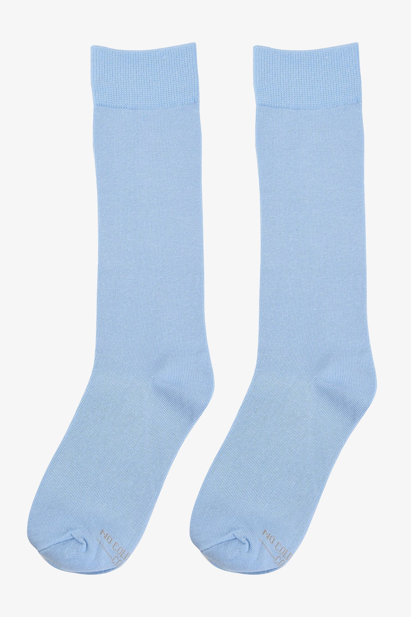 Solid Groomsmen Socks By No Cold Feet - Sky Blue