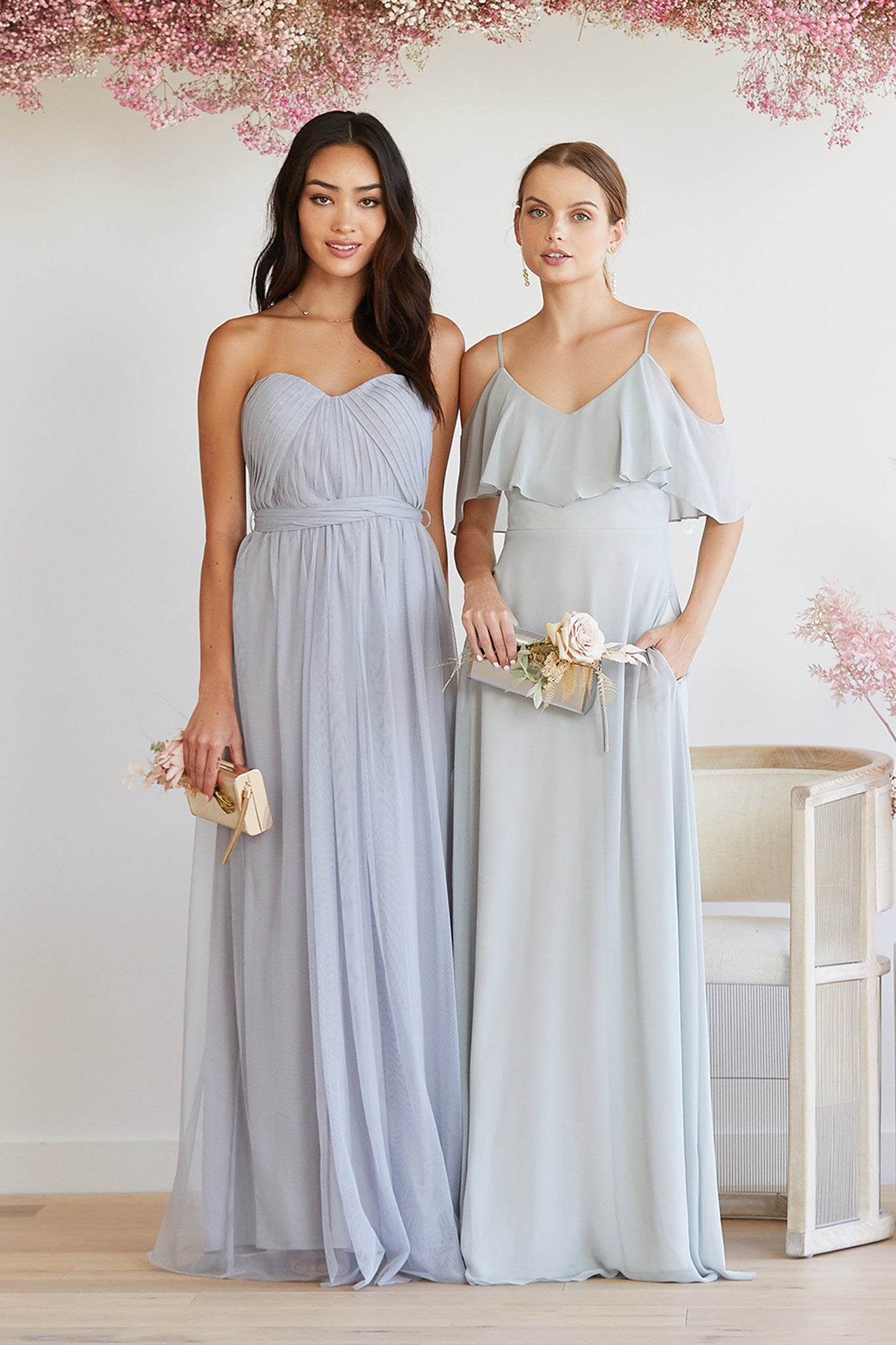 Dove Gray Jane Convertible Dress by Birdy Grey