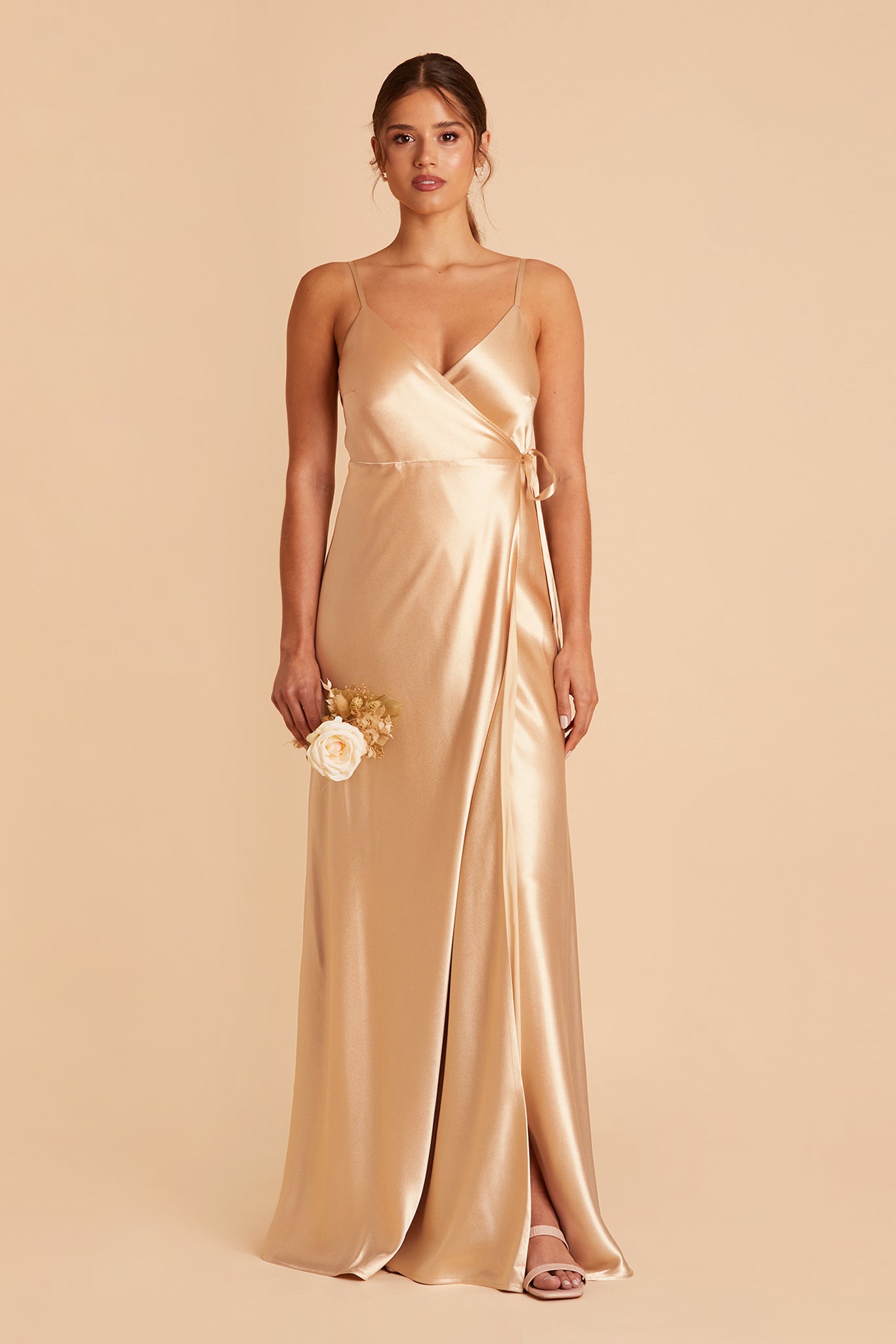 Gold Bridesmaid Dresses by Adrianna Papell