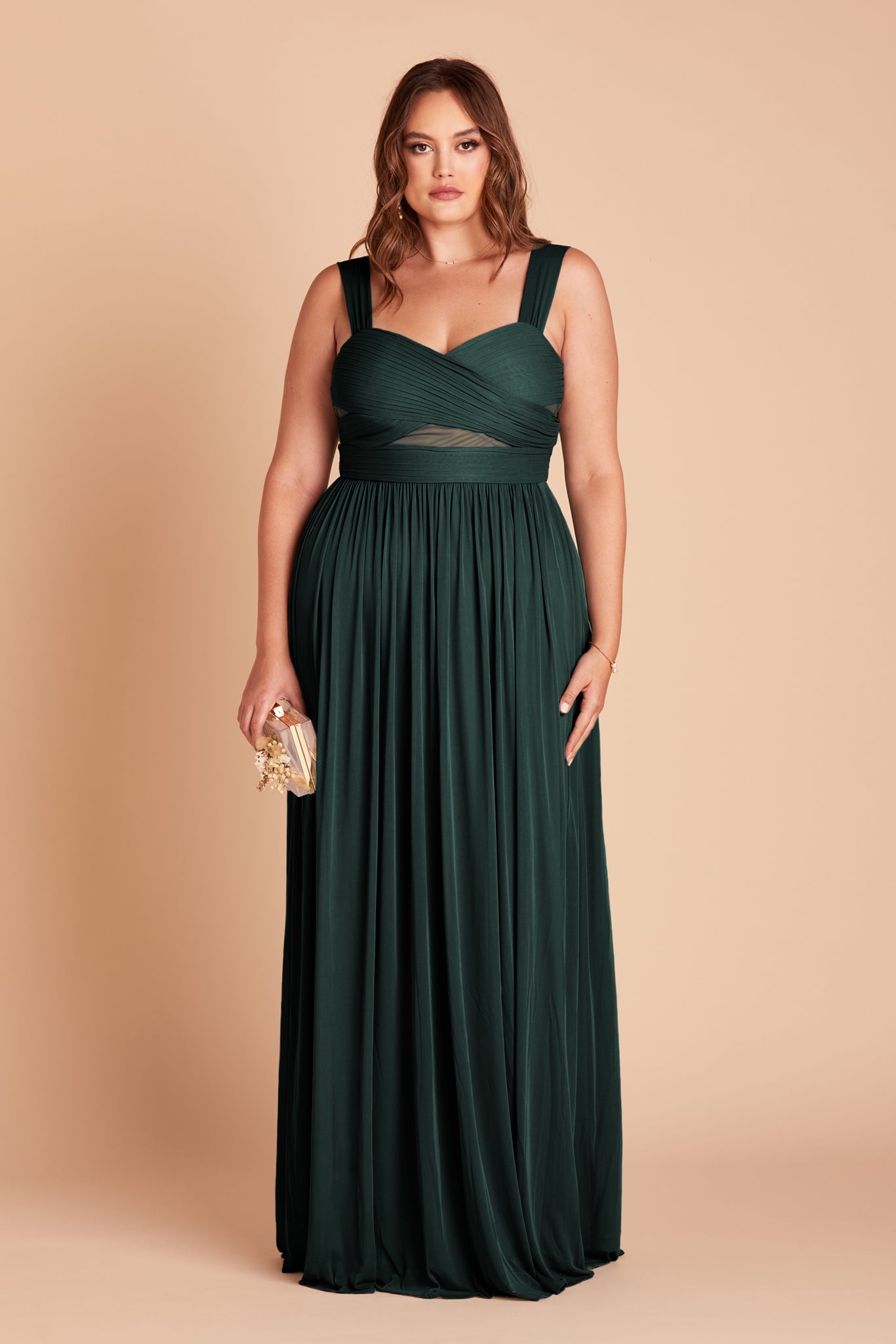 Emerald Elsye Dress by Birdy Grey