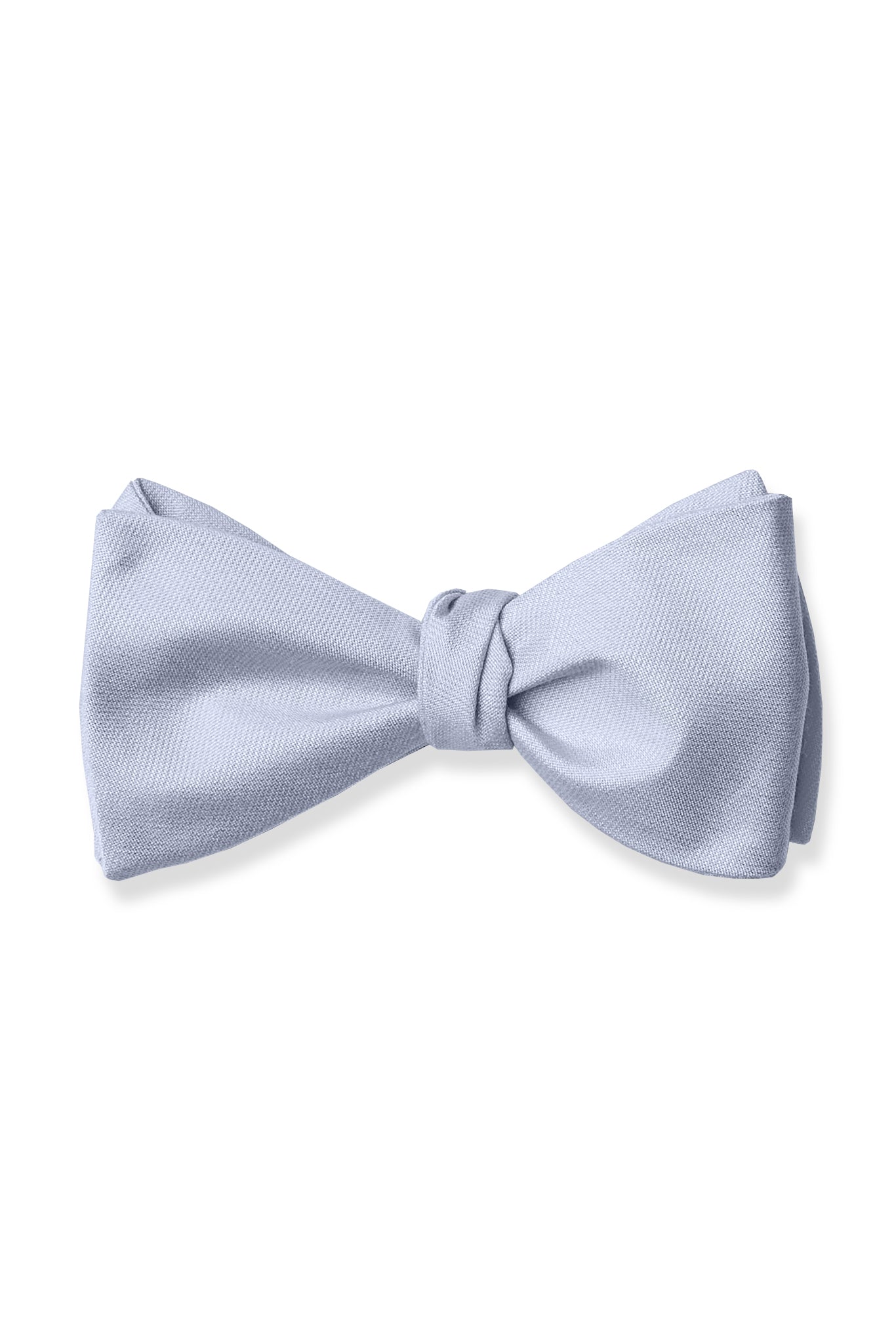 Daniel Bow Tie in ice blue by Birdy Grey, front view