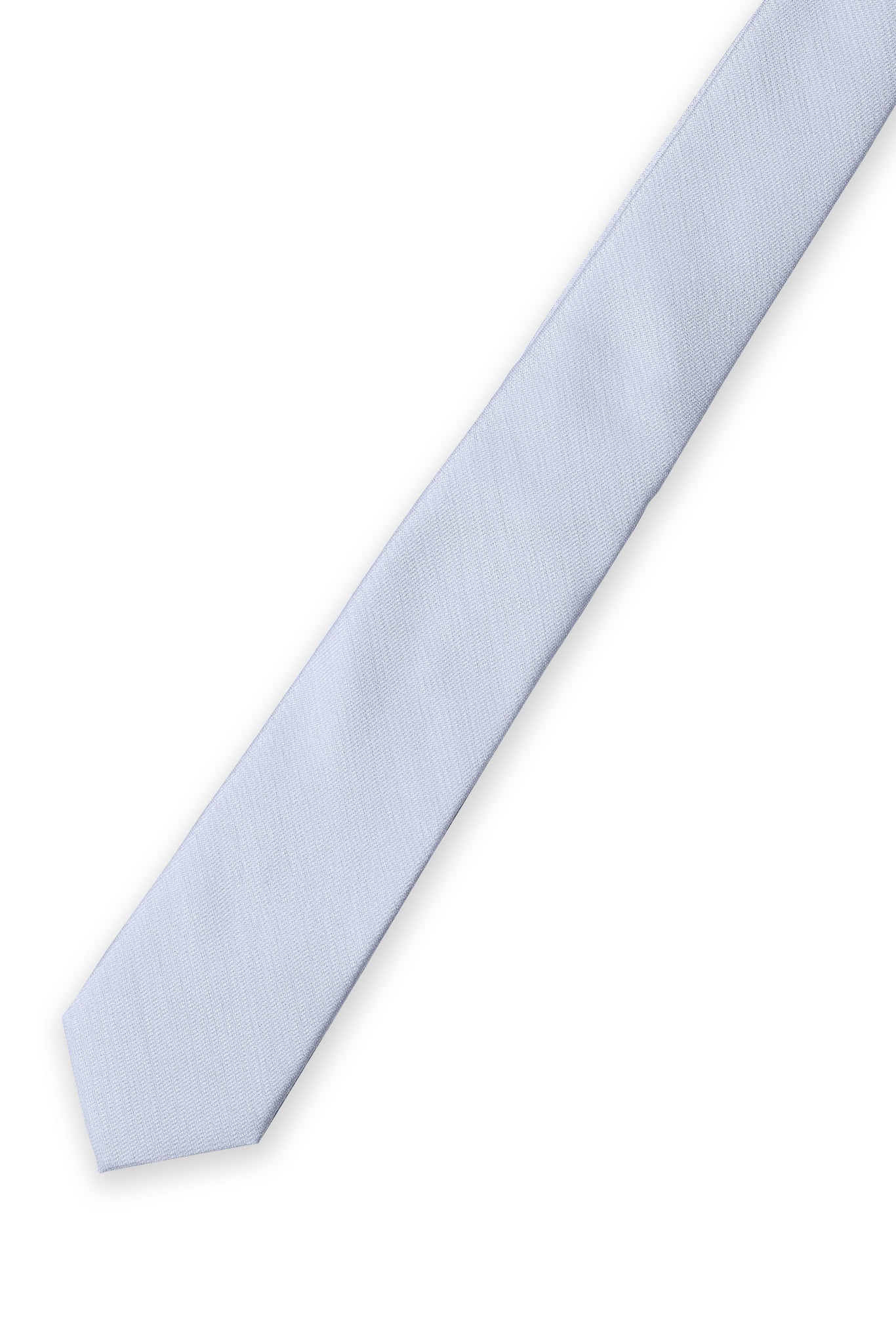 Simon Necktie in Ice Blue by Birdy Grey, front view