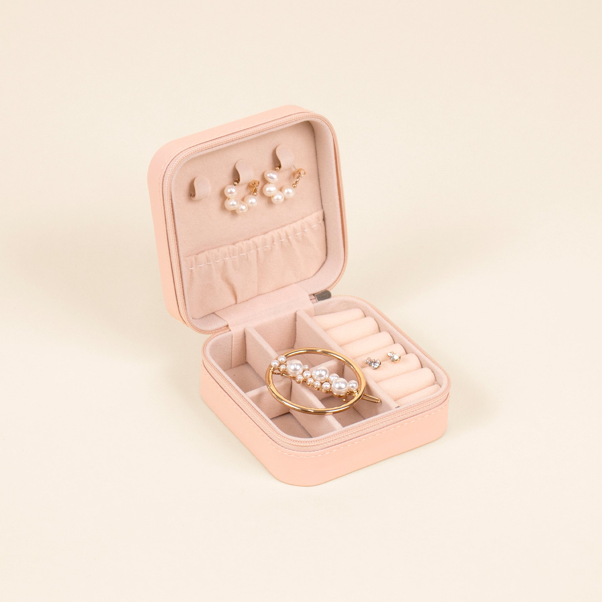 Personalized Jewelry Box in Pink