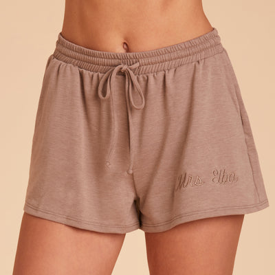 Monogram Shorts in Cocoa front view
