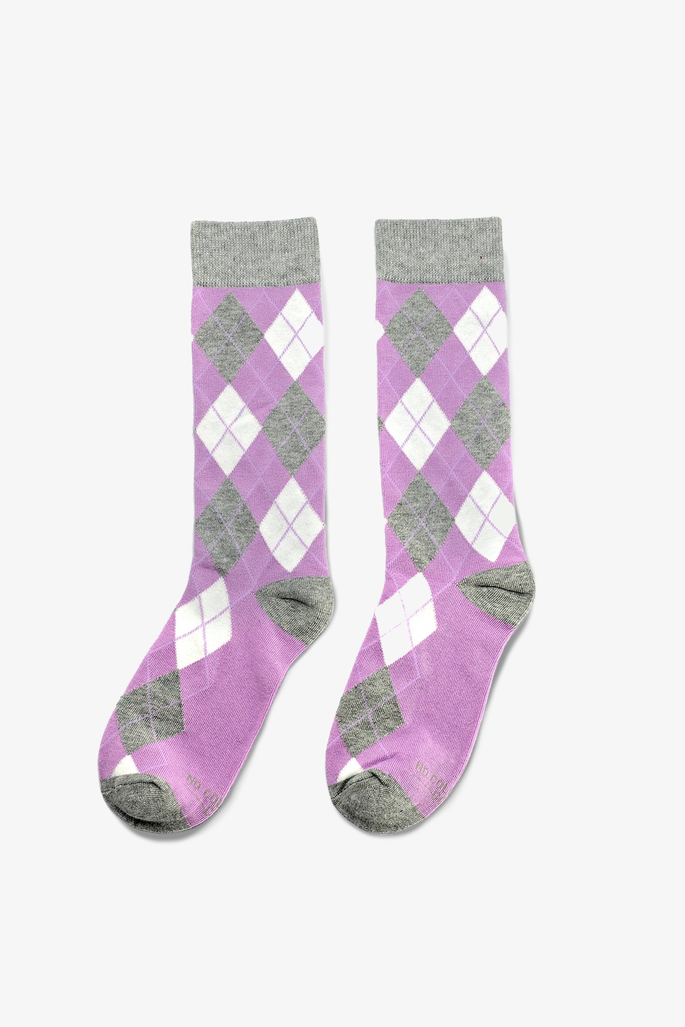 Argyle Groomsmen Socks By No Cold Feet - Lavender