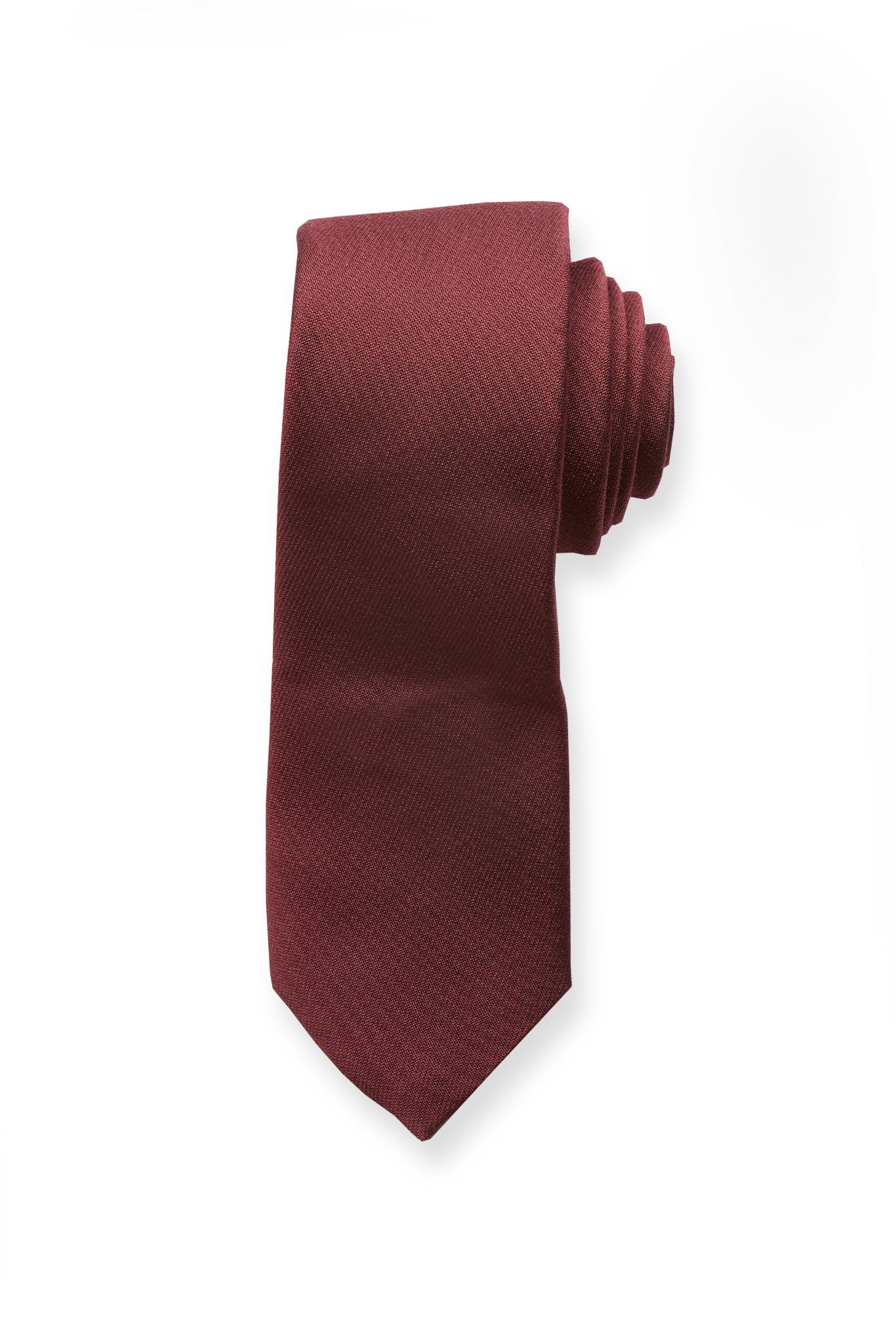 Simon Necktie in Rosewood by Birdy Grey, front view