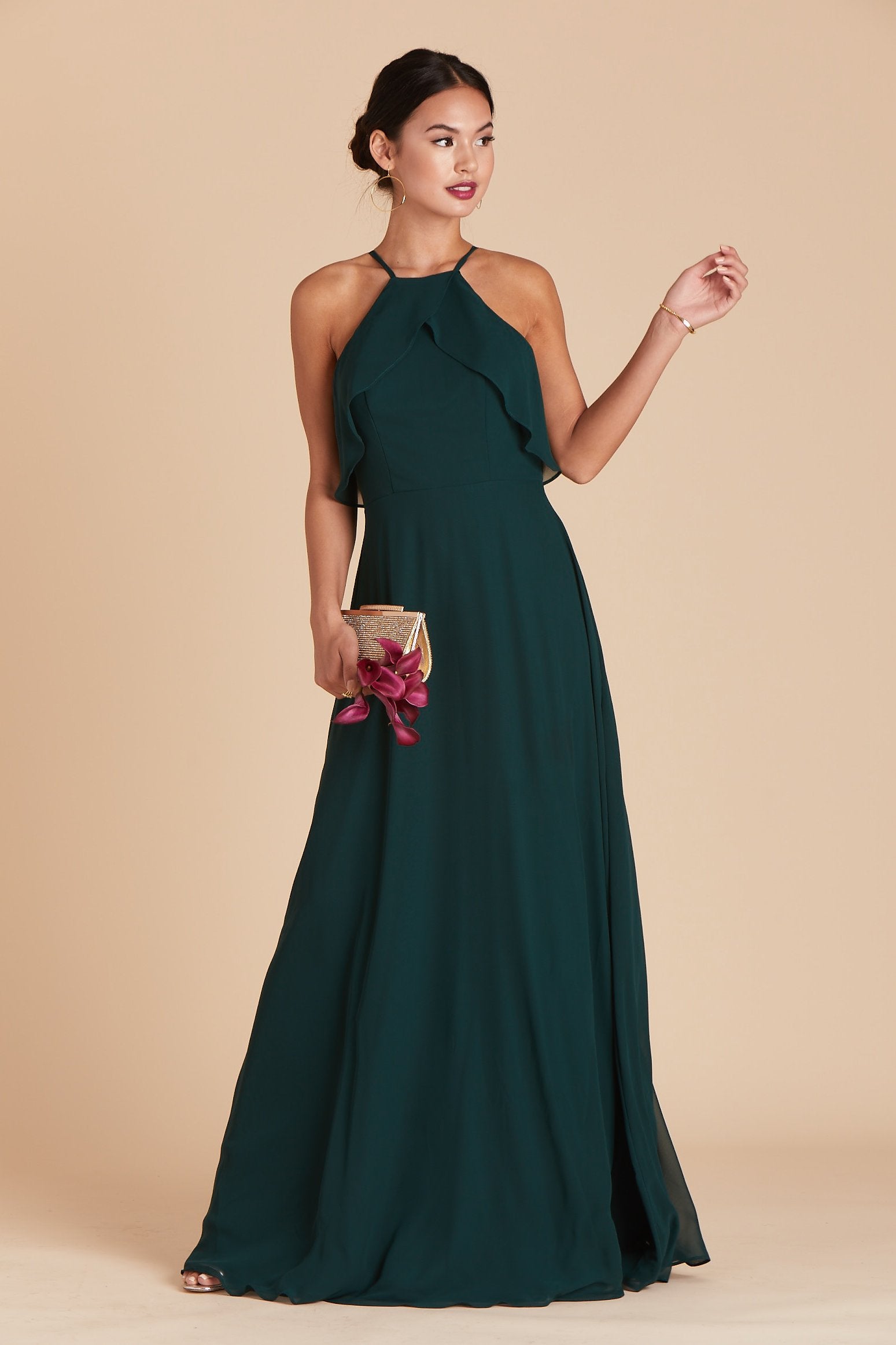 Emerald Jules Dress by Birdy Grey