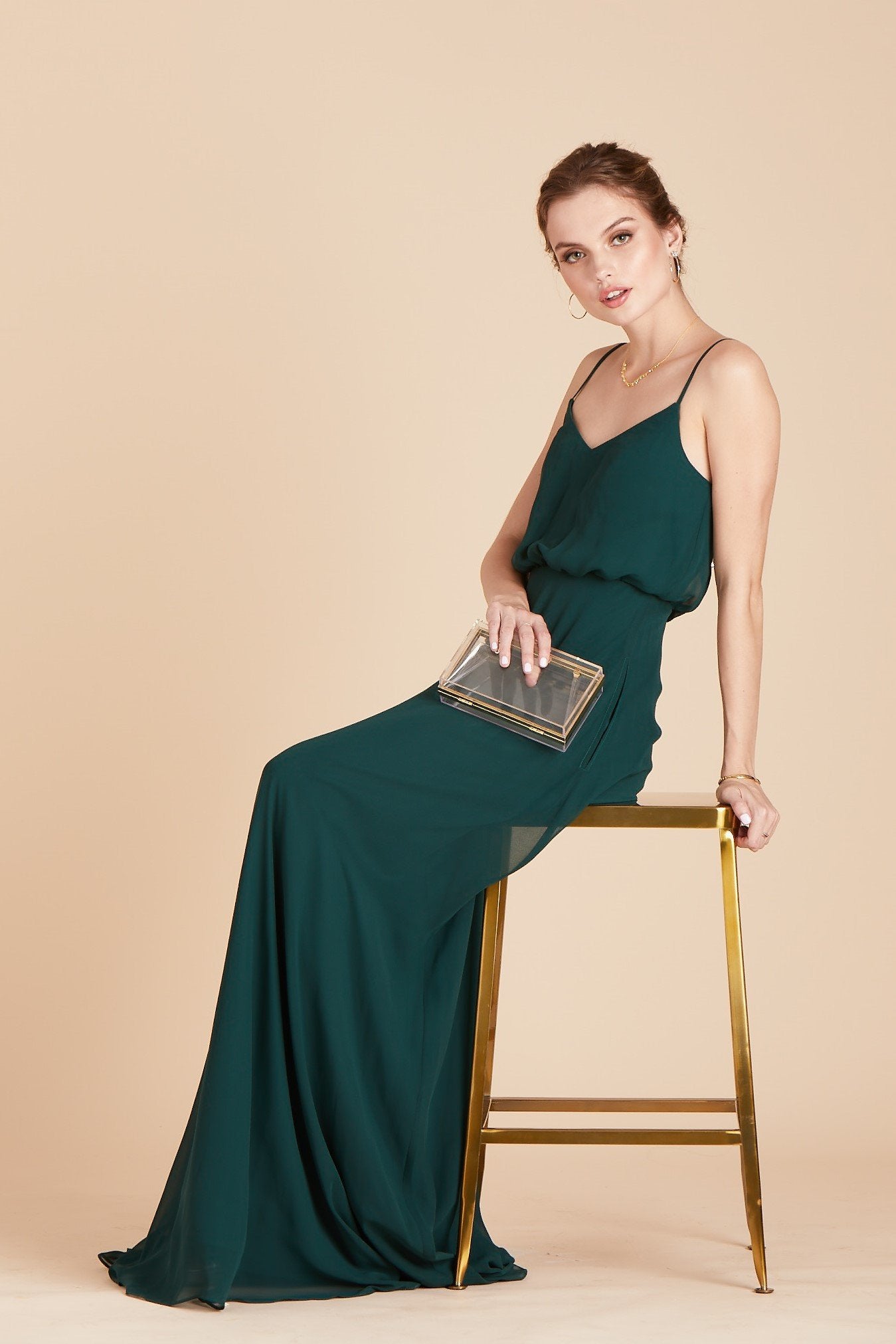 Gwennie Dress - Emerald