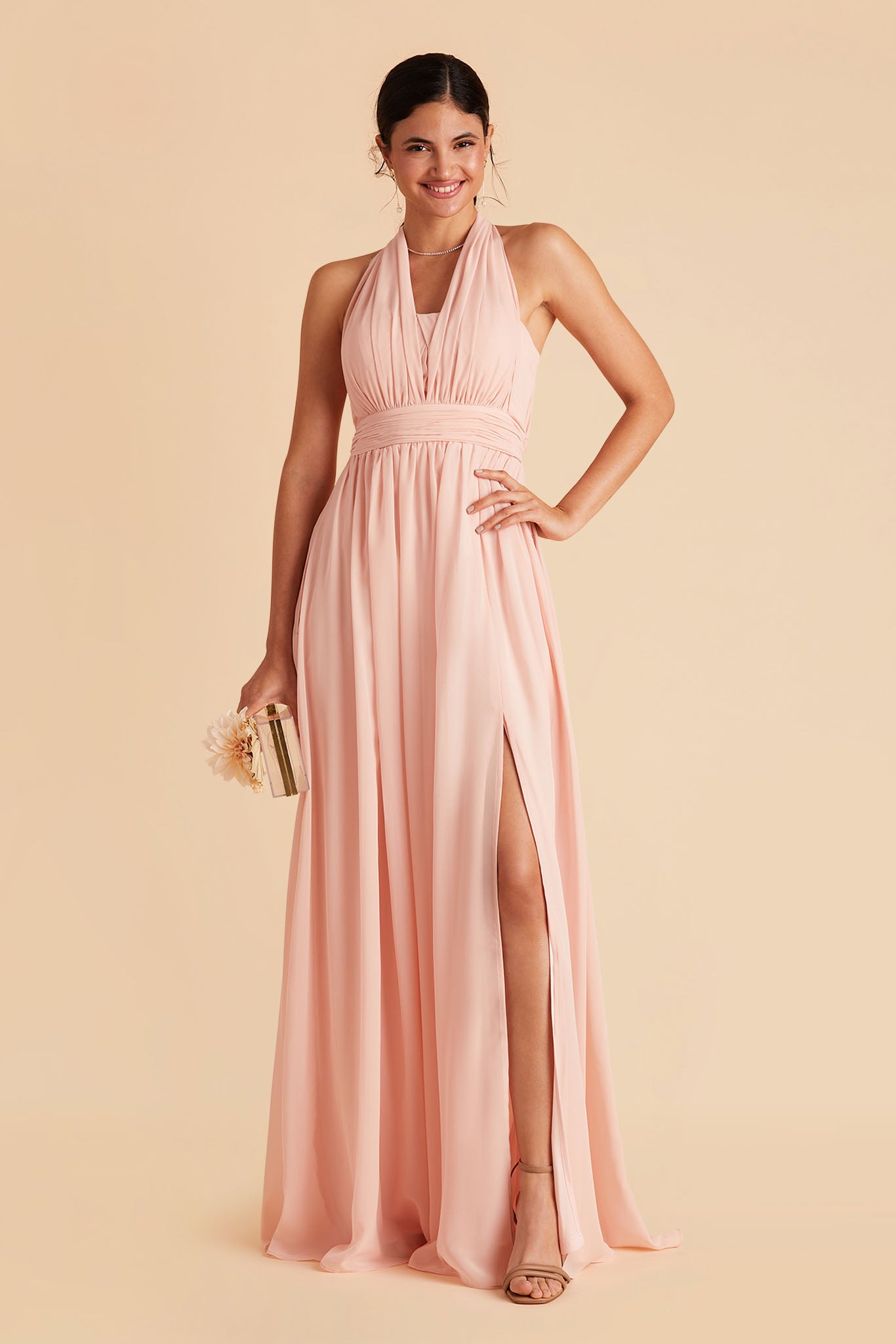 Grace Convertible Dress - Blush Pink