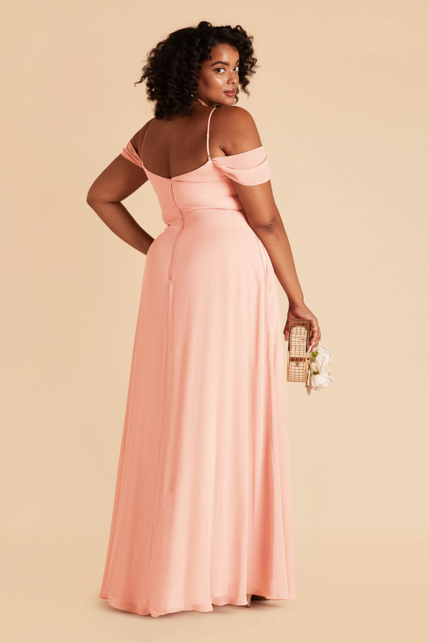 Blush Pink Devin Convertible Dress by Birdy Grey