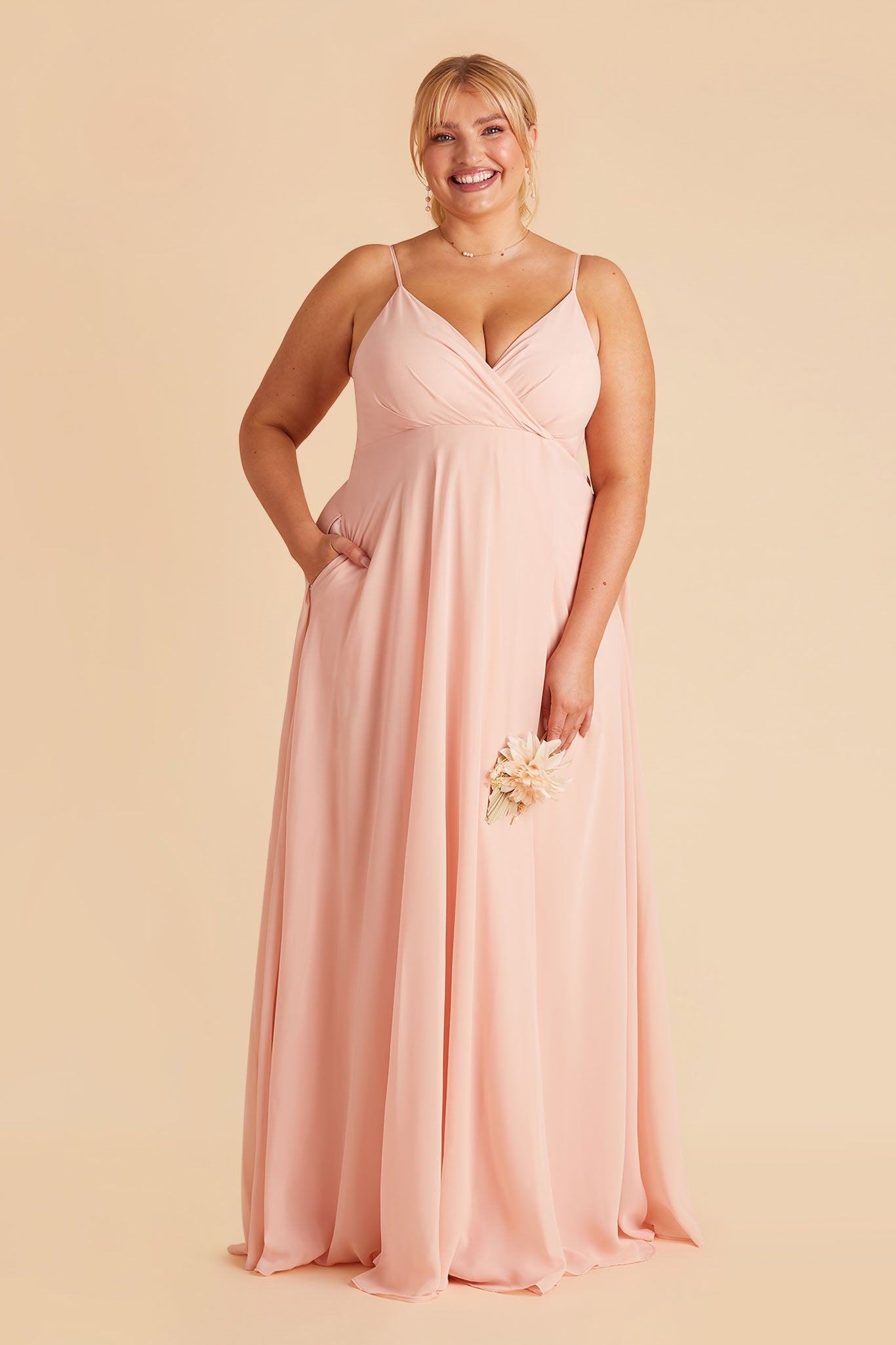 Kaia Dress - Blush Pink