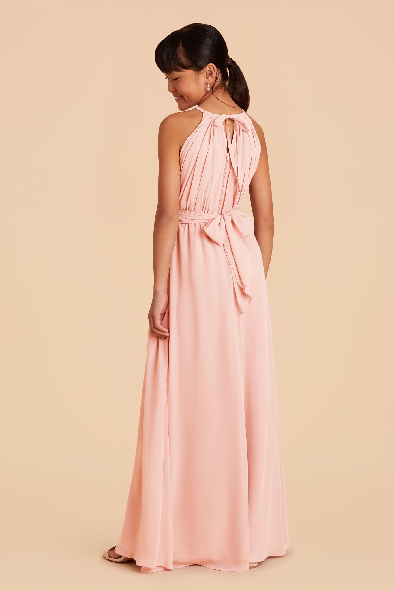 Sienna Junior Dress - Blush Pink
