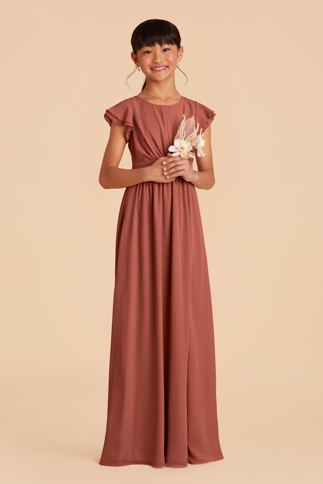 Desert Rose Celine Junior Dress by Birdy Grey