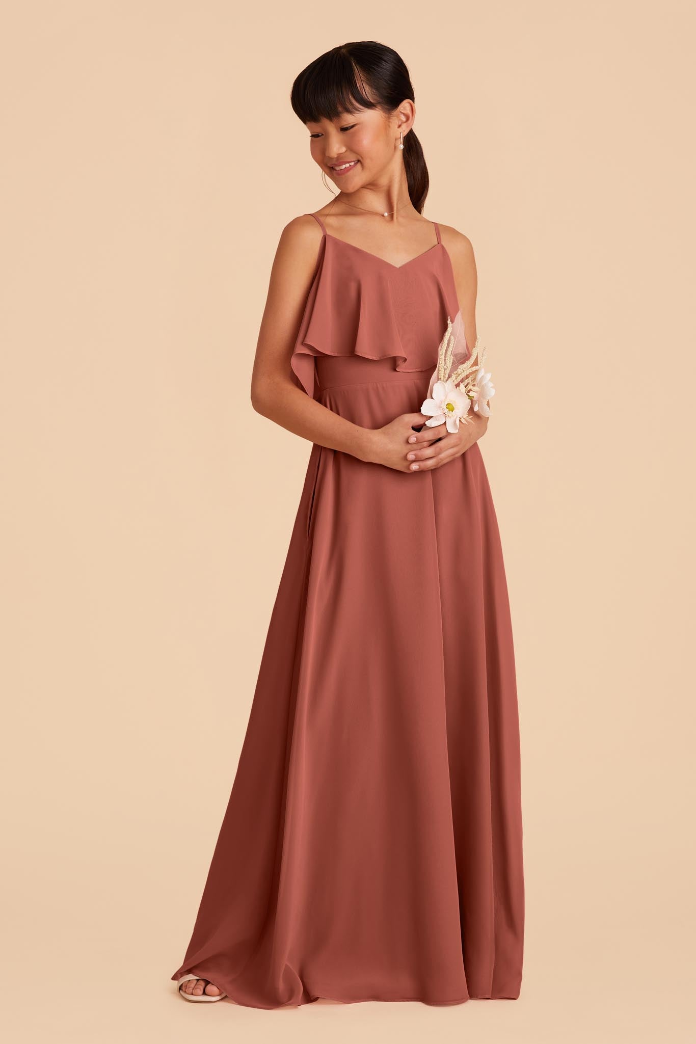 Desert Rose Janie Convertible Junior Dress by Birdy Grey