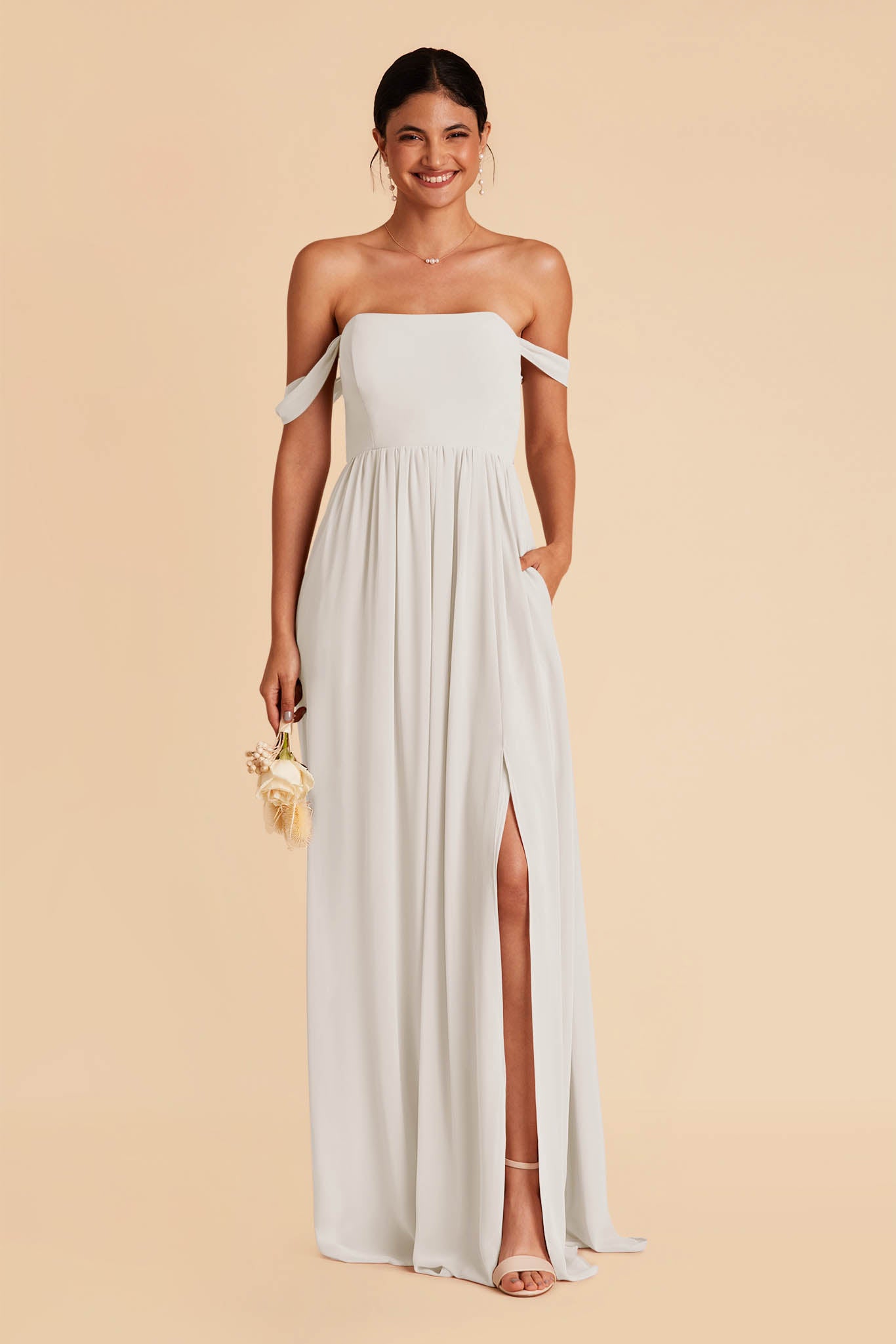 Dove Gray August Convertible Dress by Birdy Grey