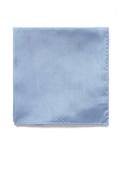 Didi Pocket Square in dusty blue by Birdy Grey, front view