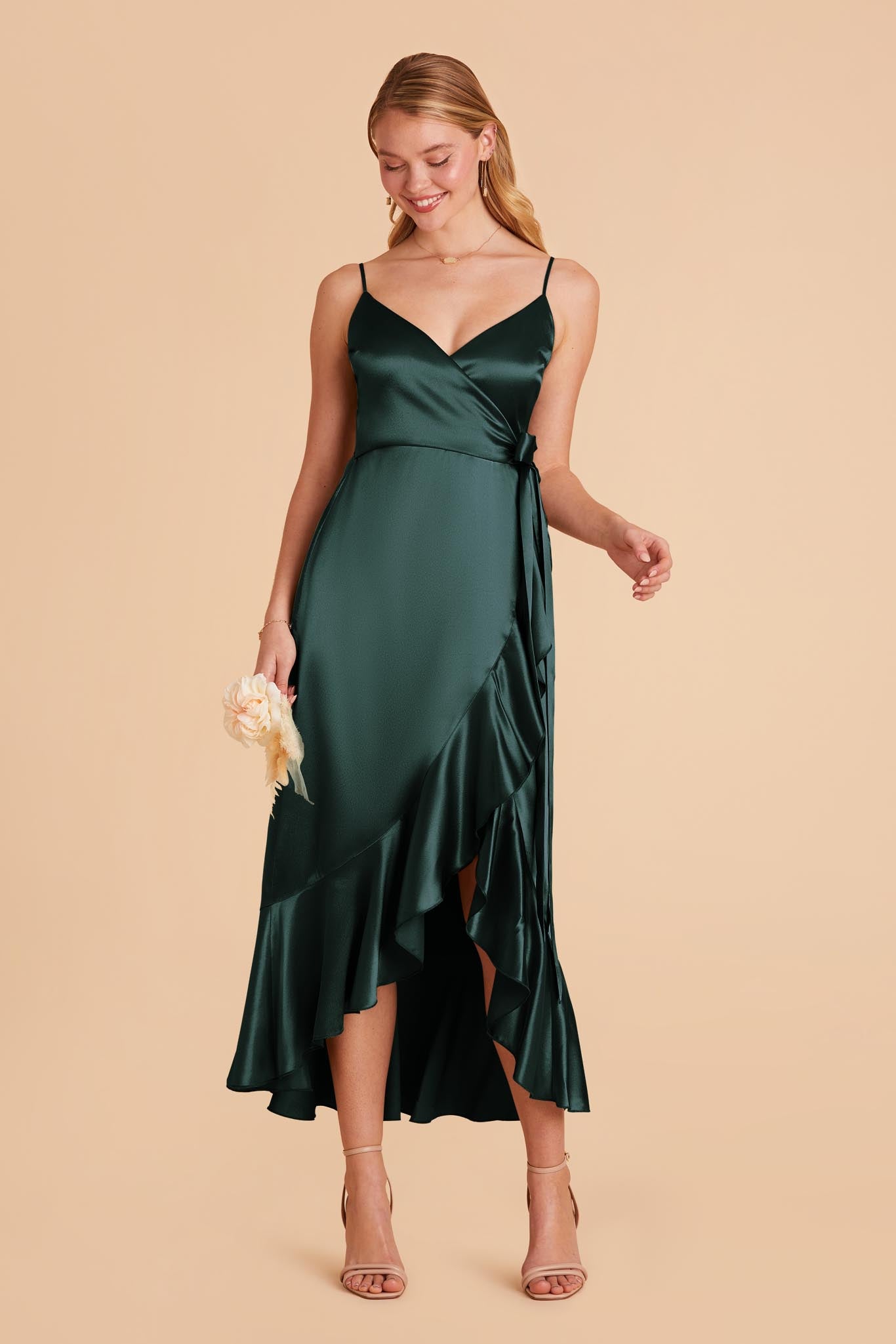 Emerald YC Midi Dress by Birdy Grey
