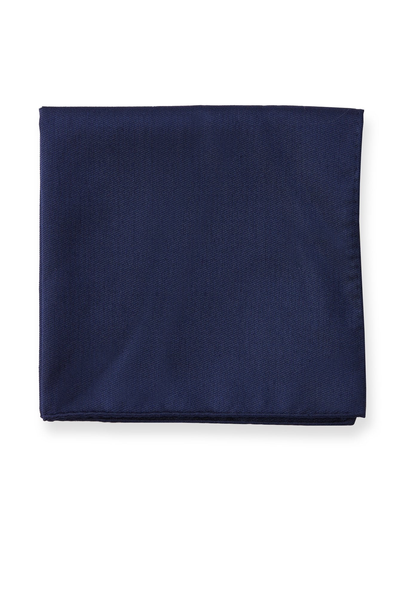 Didi Pocket Square in navy blue by Birdy Grey, front view