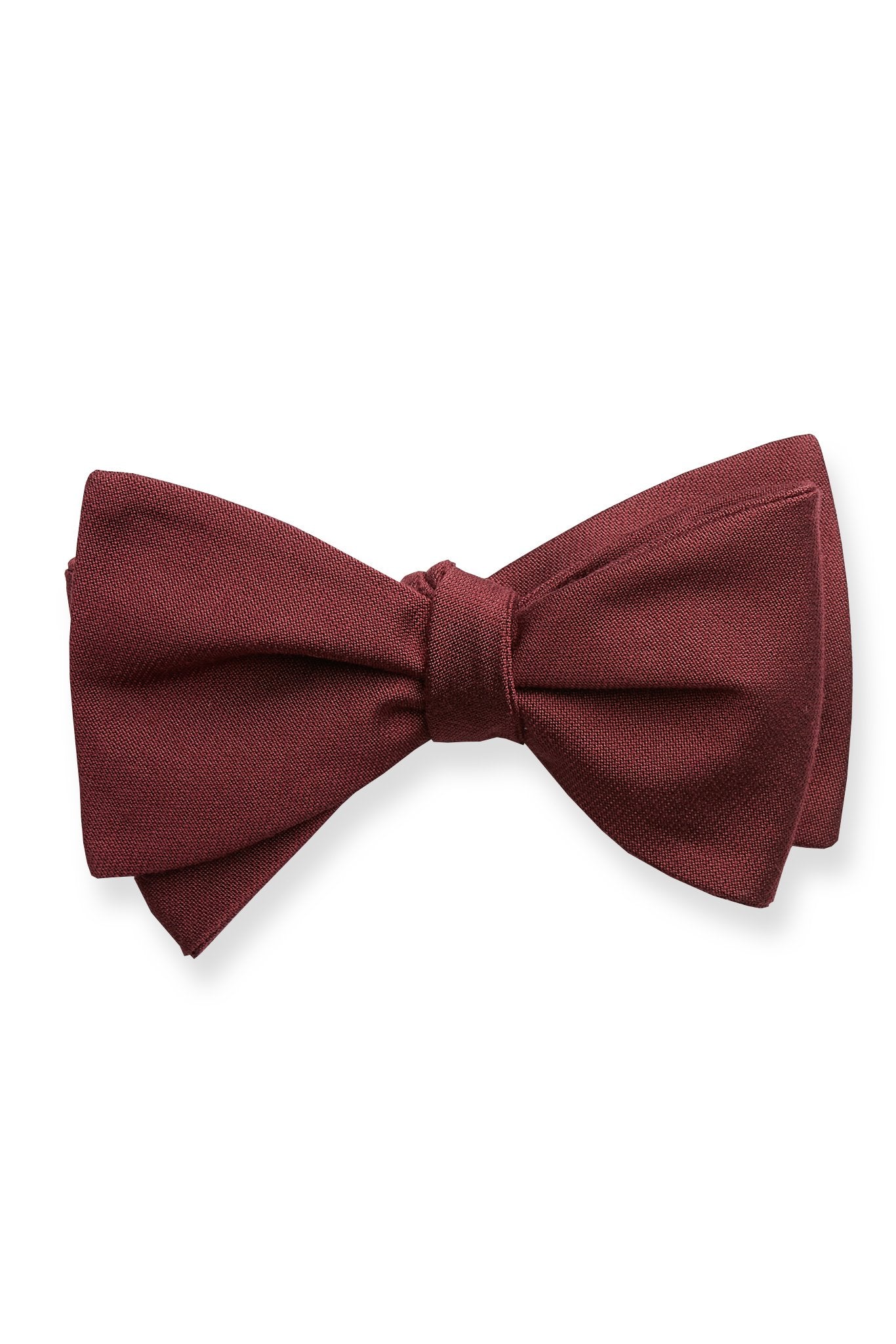 Daniel Bow Tie in rosewood by Birdy Grey, front view