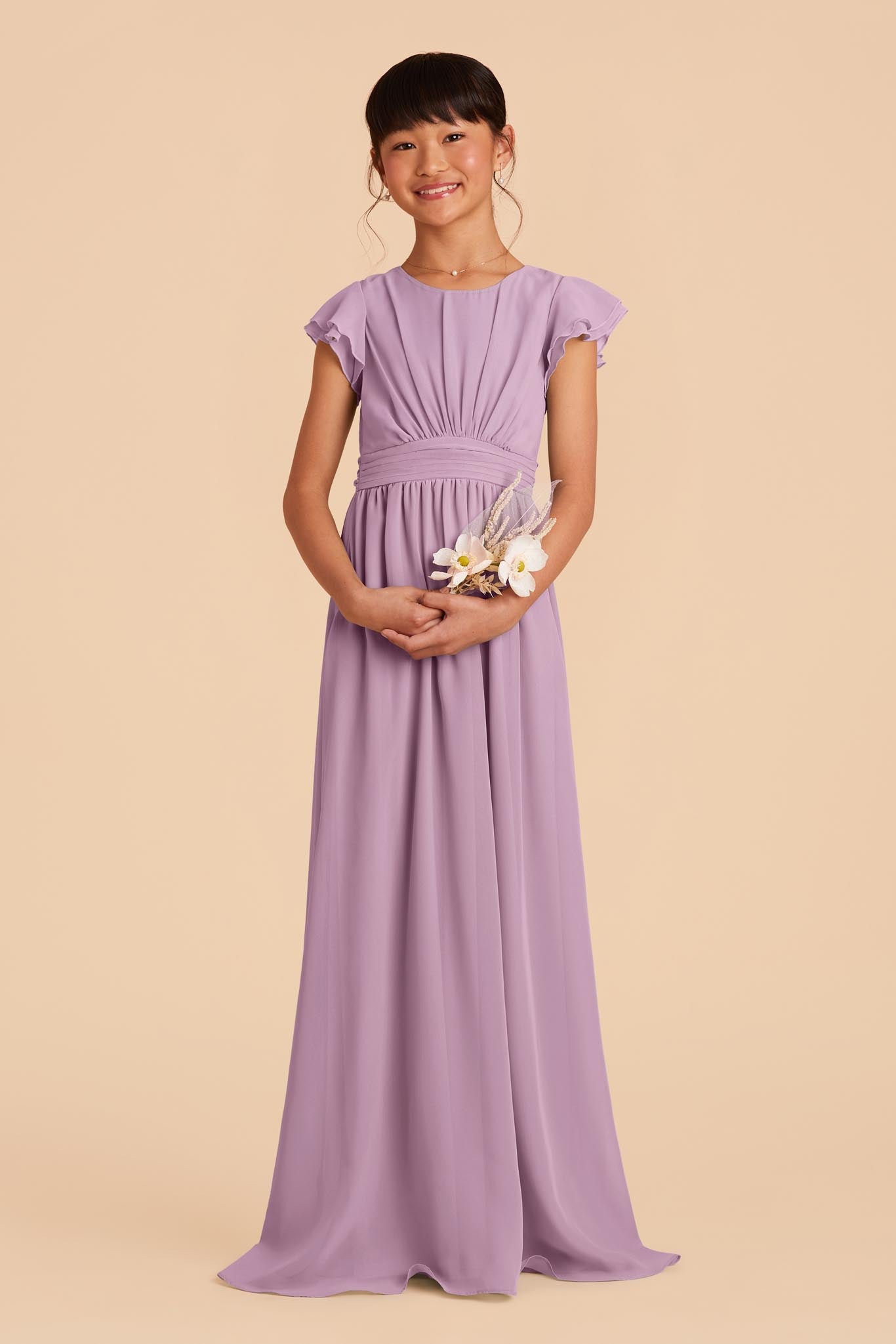 Lavender Celine Junior Dress by Birdy Grey