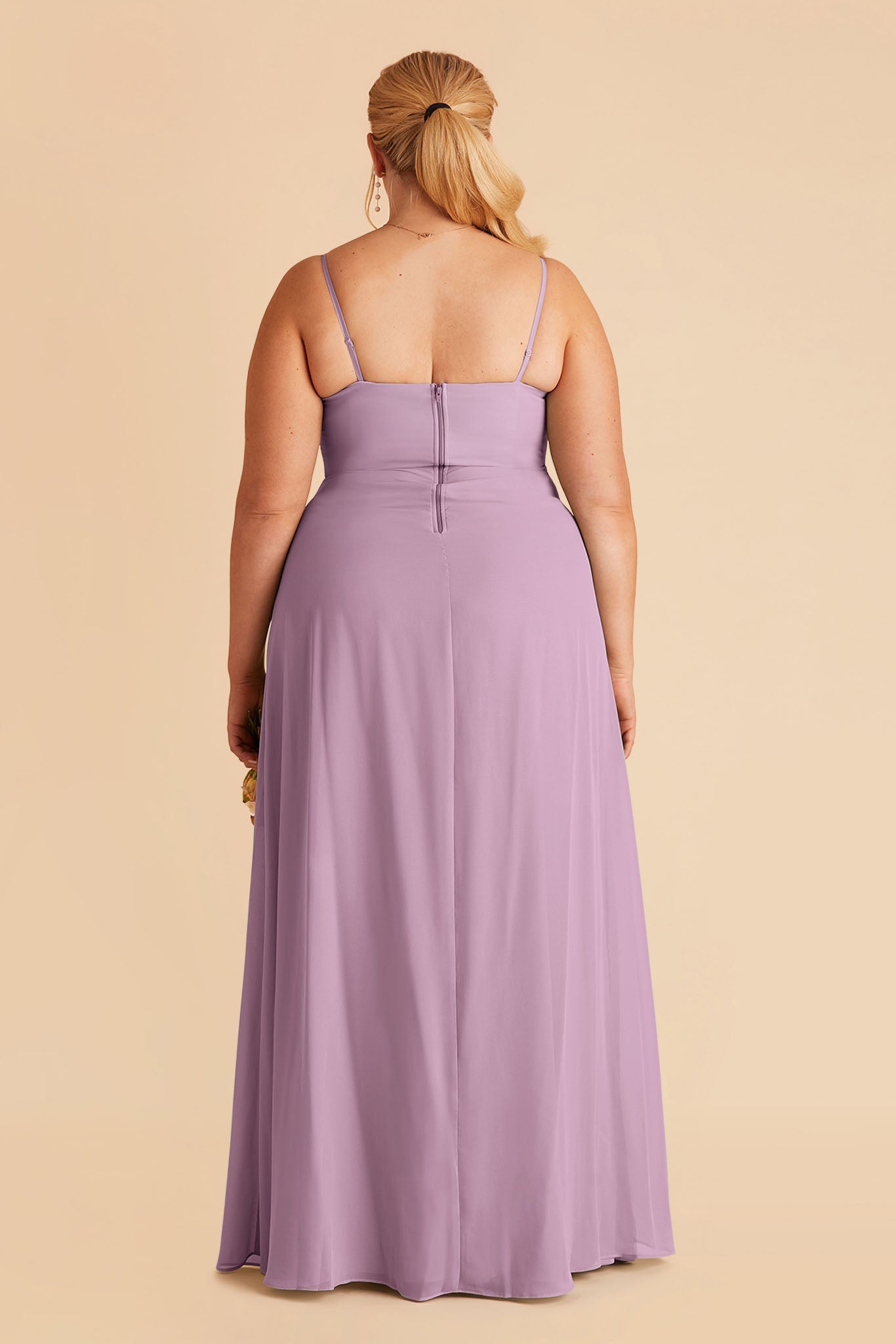 Lavender Chris Convertible Chiffon Dress by Birdy Grey