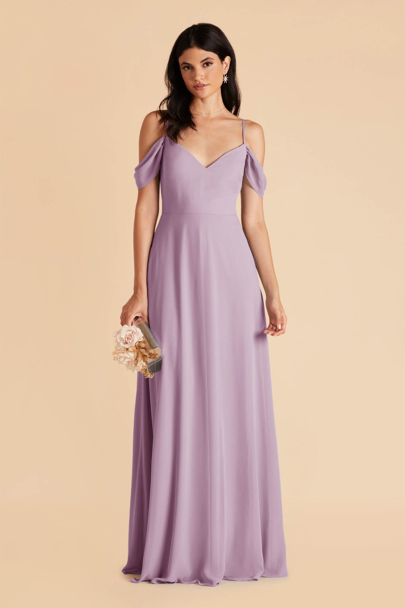 Lavender Devin Convertible Dress by Birdy Grey