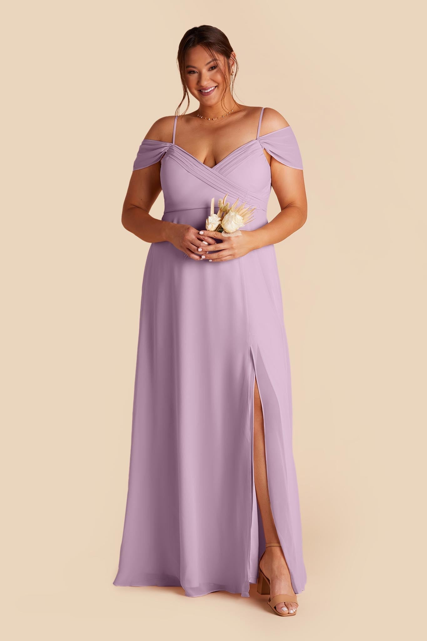 Lavender Spence Convertible Dress by Birdy Grey