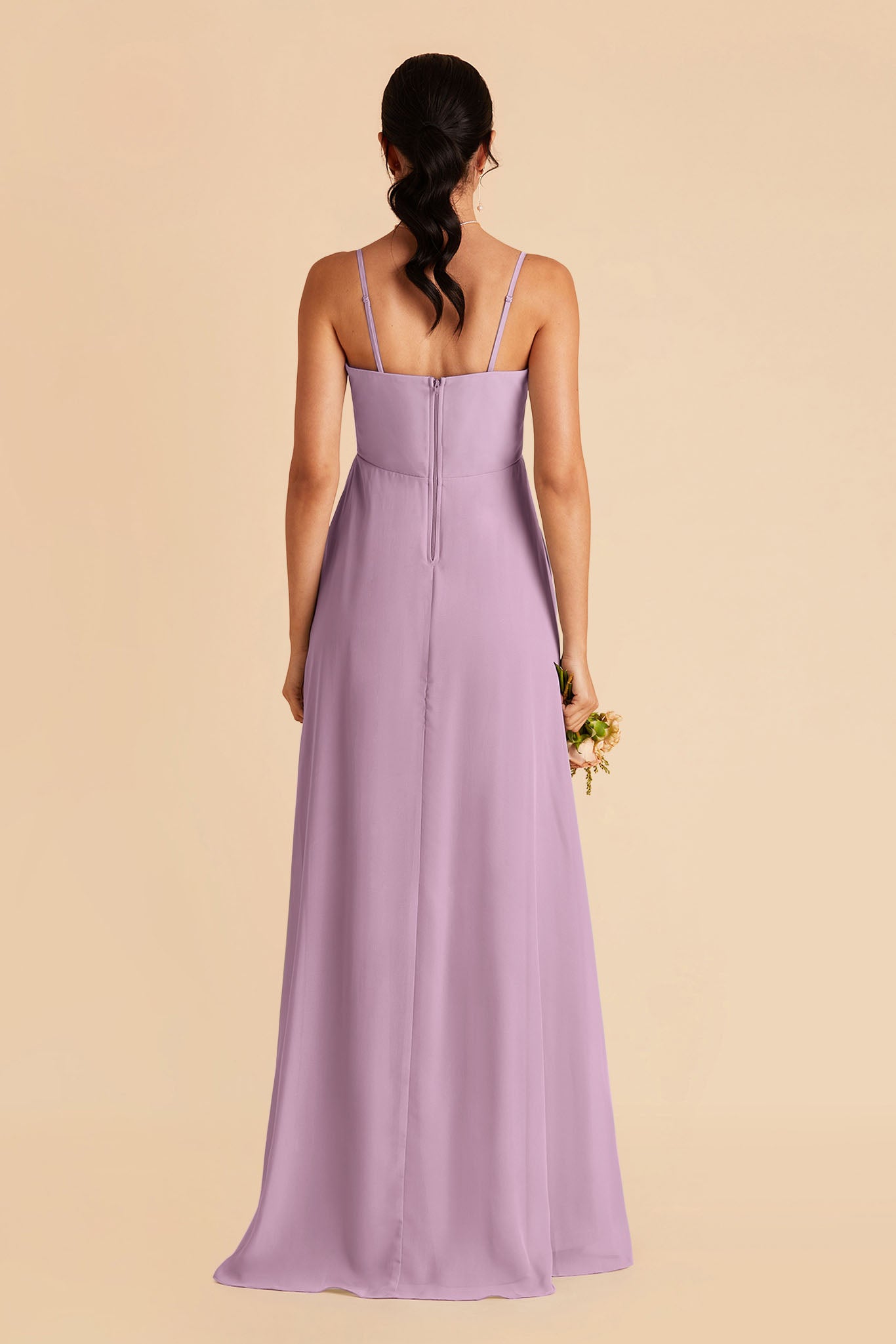 Lavender Winnie Convertible Chiffon Dress by Birdy Grey