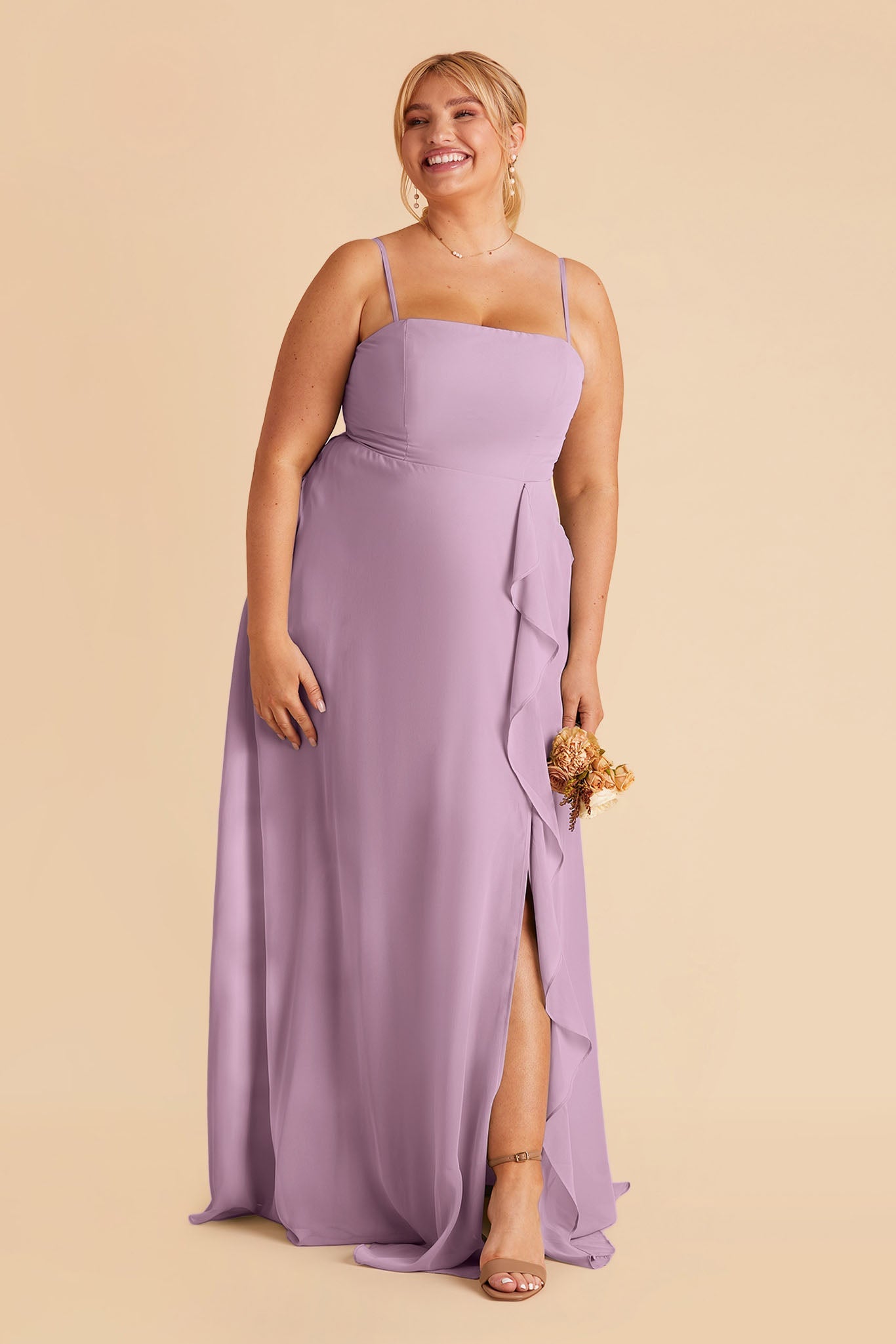 Winnie Convertible Chiffon Dress - Lavender