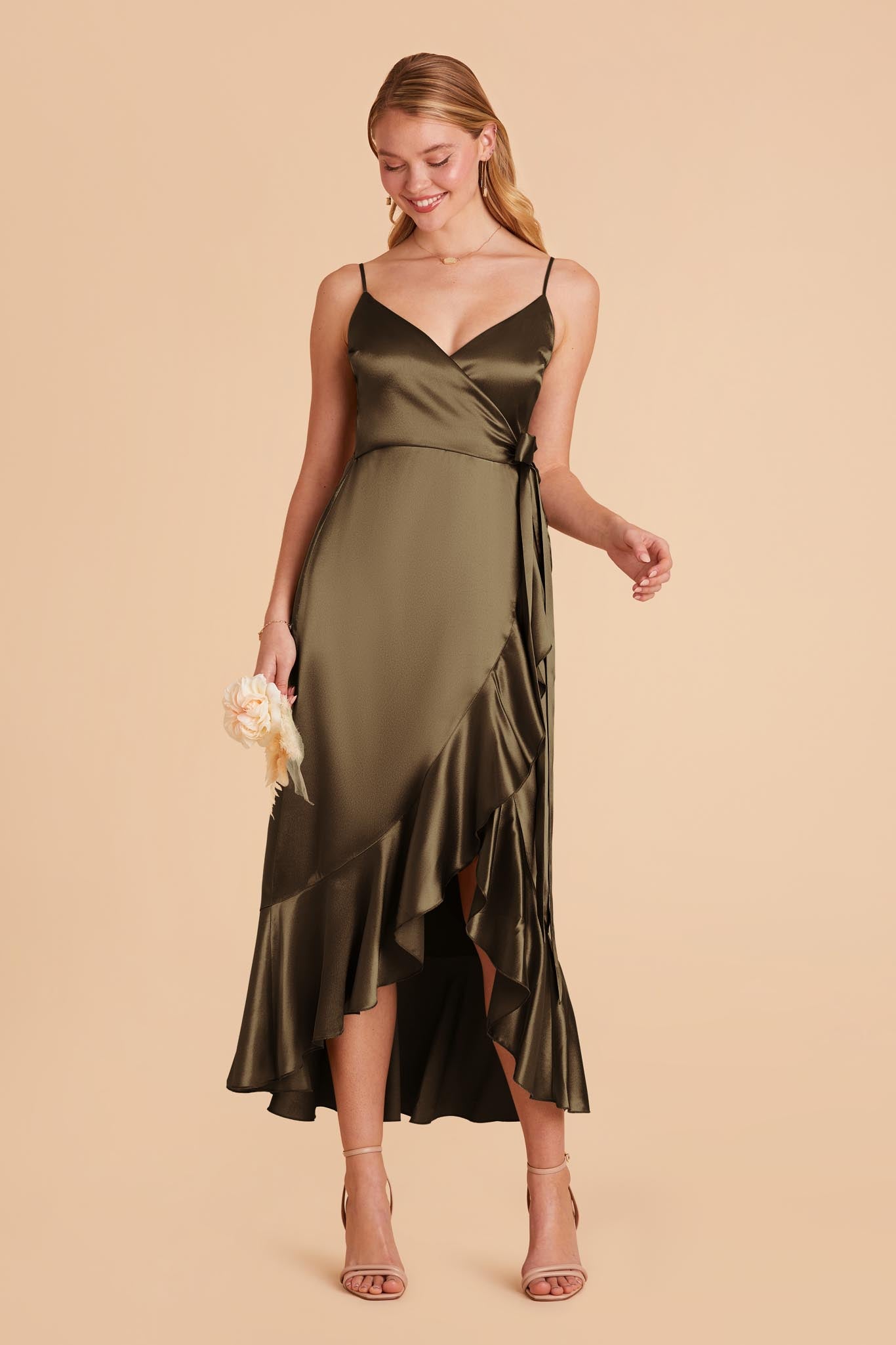 Olive YC Midi Dress by Birdy Grey